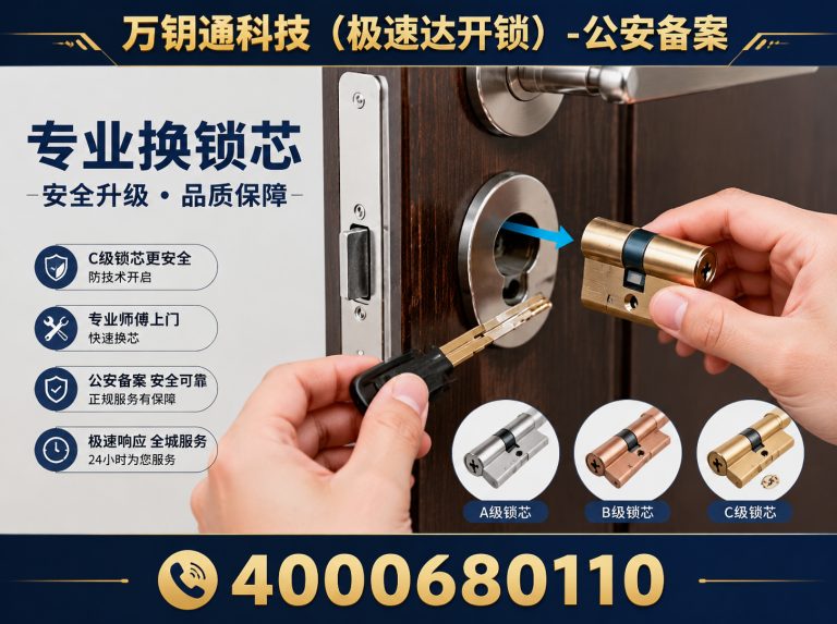 房山区换锁芯展示图
